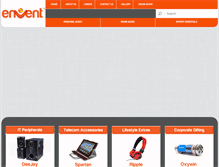 Tablet Screenshot of enventworld.com